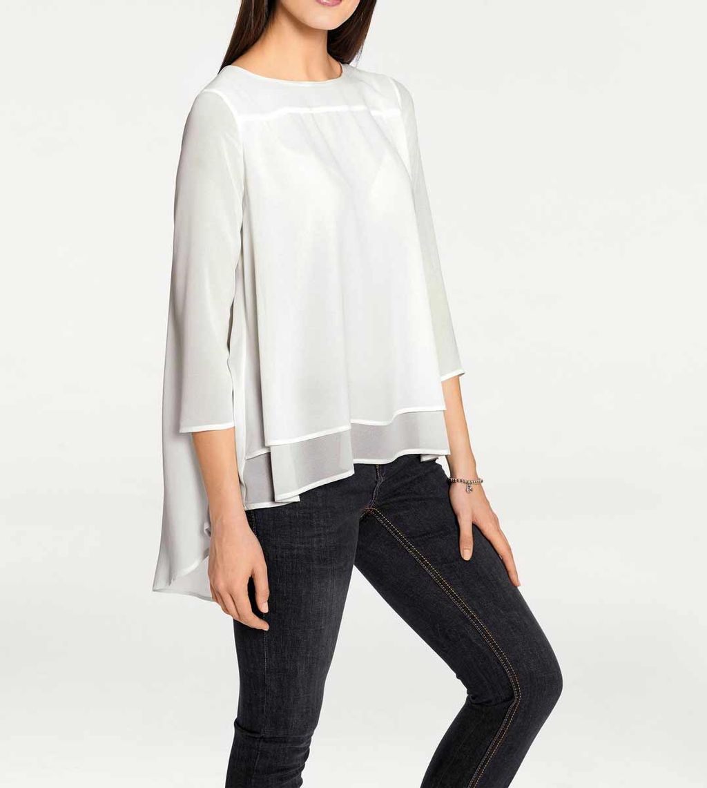 Блузка, белая - Heine фото 3