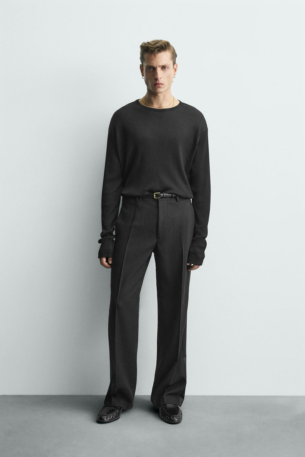 LIGHTWEIGHT LYOCELL - COTTON T-SHIRT - Zara фото 10