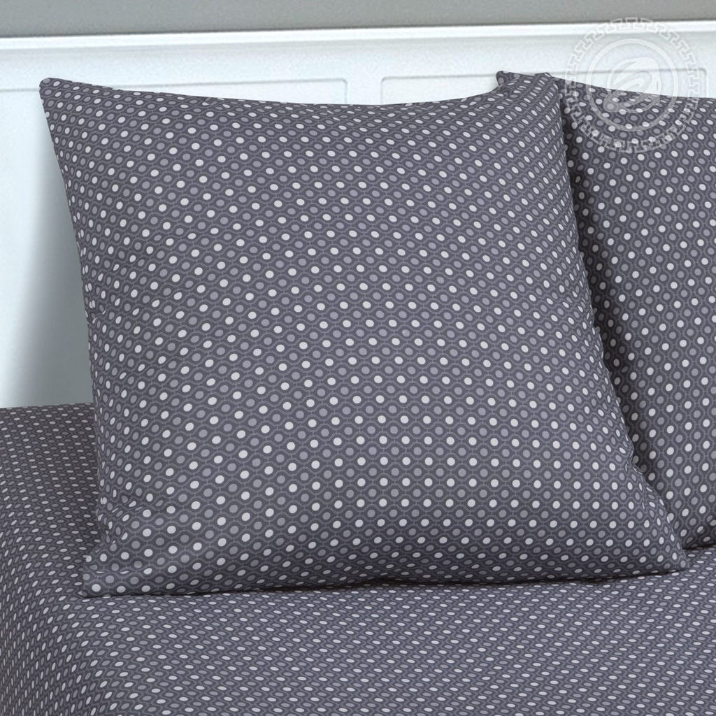 Постельное белье Феникс с простынью на резинке (поплин DE LUXE) 1,5 сп./Пододеяльник: 1 шт. - 215*145; Простыня на резинке: 1 шт. - 200*140; Наволочка: 2 шт. - 70*70; DE LUXE с простынью на резинке - Артпостель фото 3