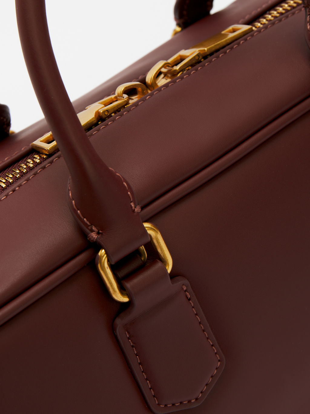 Женская сумка с ручками TENDANCE Артикул 4533836, бордовый  фото 2