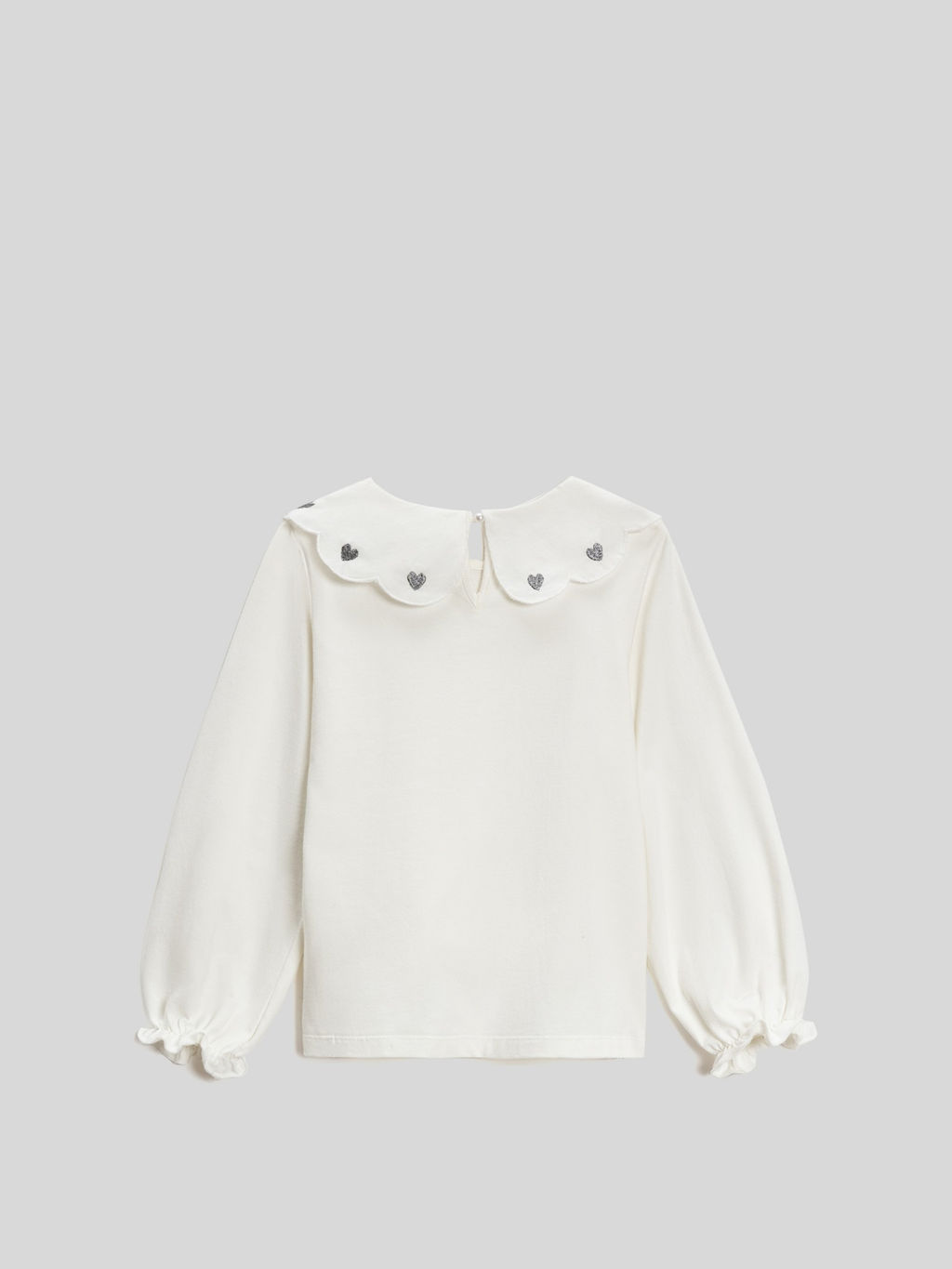 ACOOLA / Блузка детская для девочек Naravan молочный  фото 2