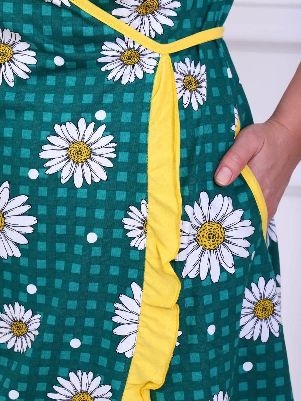 IV-CAPRIZ Полянка - халат синий  фото 13