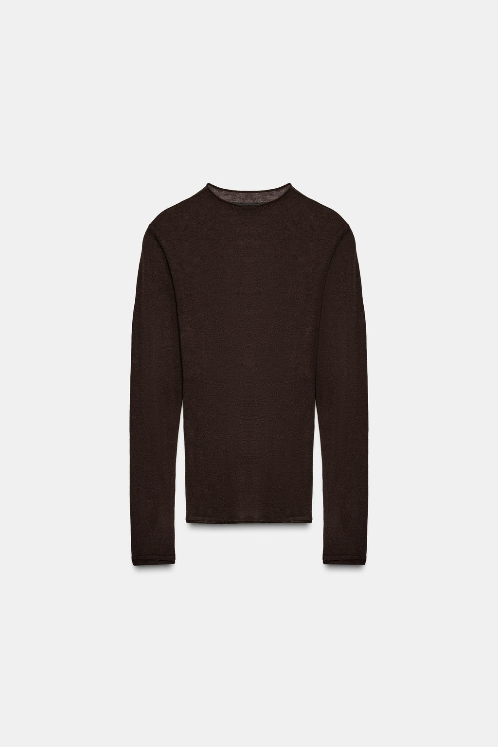 EXTRA FINE WOOL AND SILK TOP - Zara фото 3