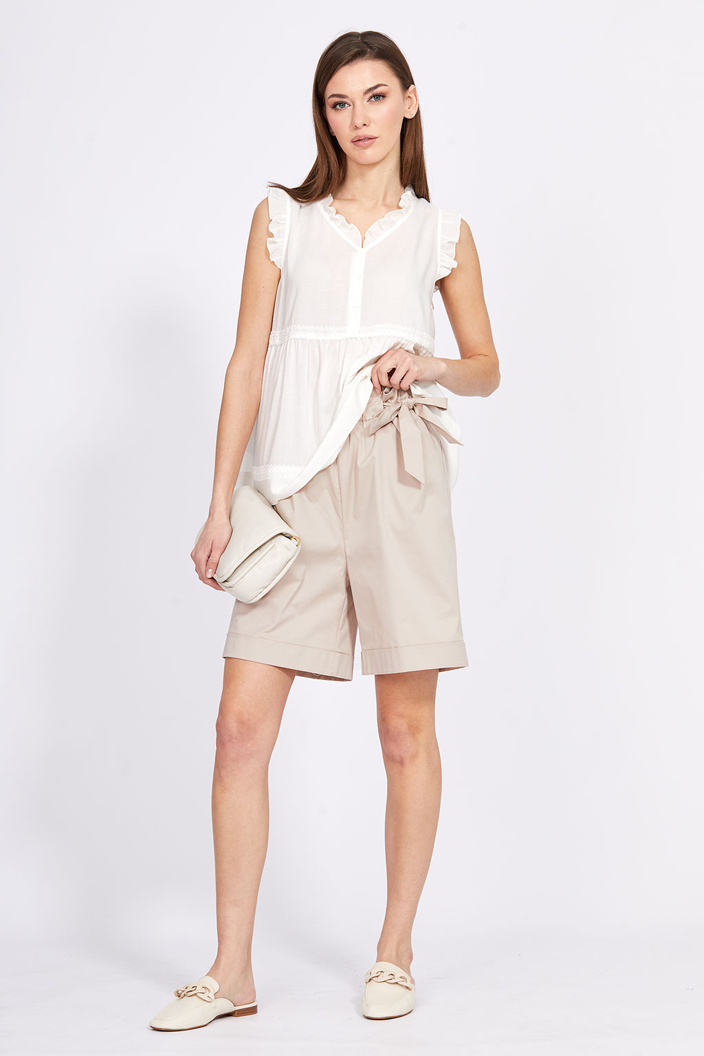 Блузка 2415.1 молочный - Eola фото 5