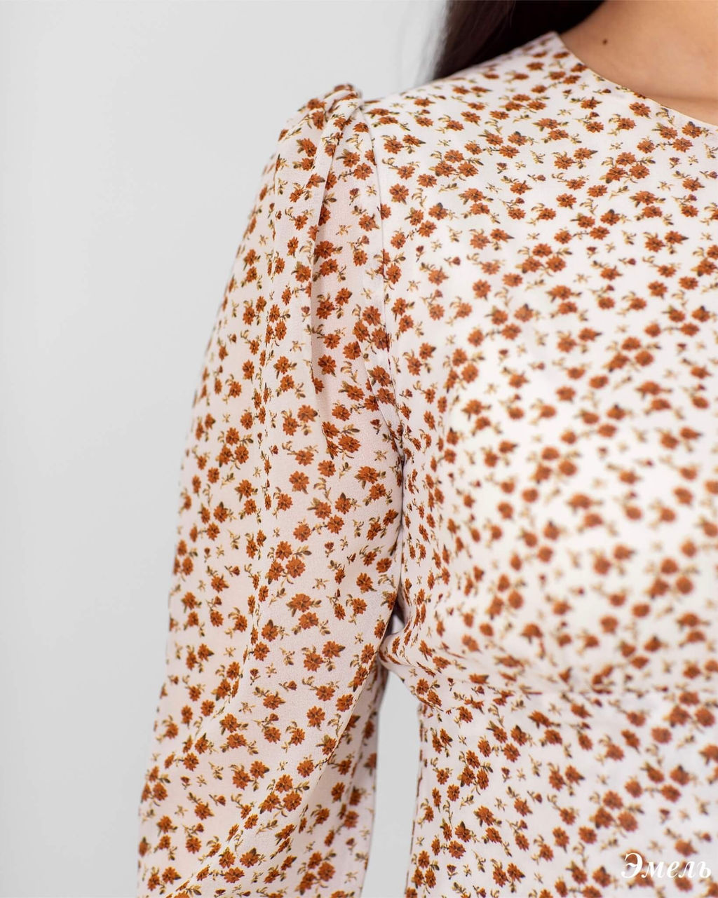 Платье Эмель (белый) - Nadi bordo фото 5