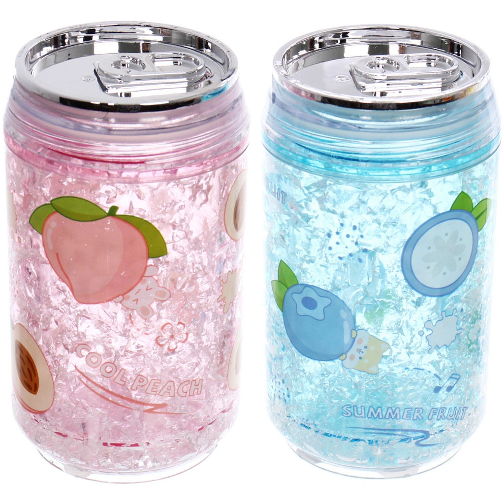 Бутылка питьевая пластиковая 240мл "Фруктовый фреш", микс цветов