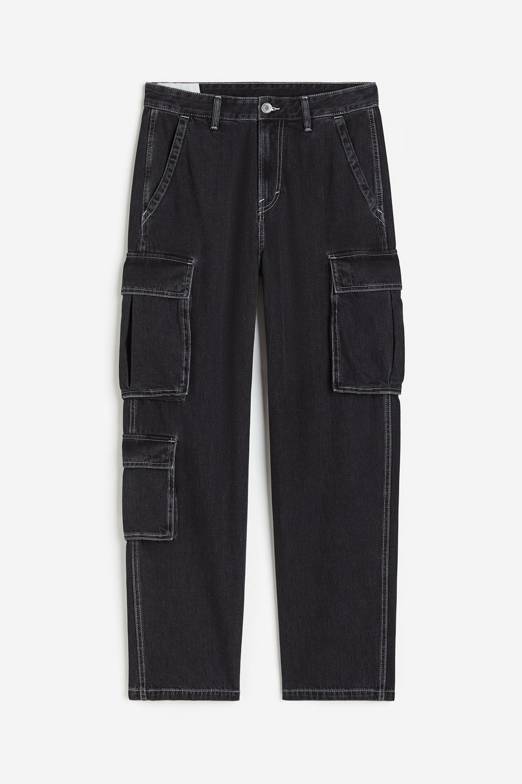 Pantalon cargo Loose Fit - H&m фото 3