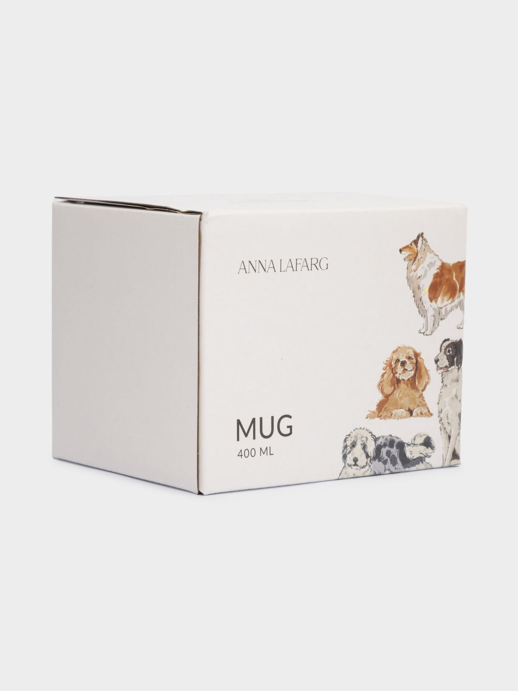 Кружка, 400 мл, фарфор N, бело-серая, Собаки, Pets - Anna lafarg фото 9