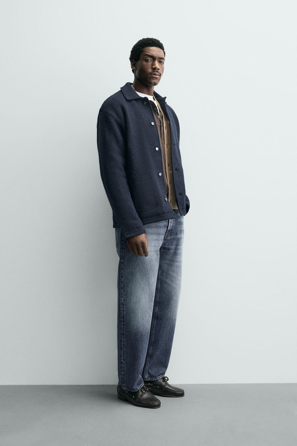 TEXTURED CARDIGAN WITH POCKETS - Zara фото 4