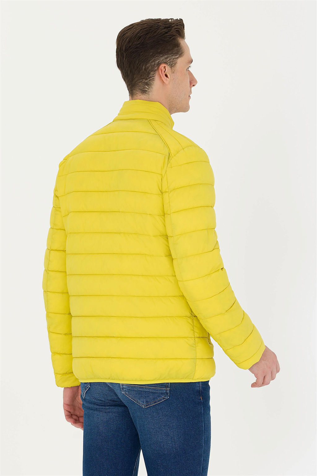 U. S. Polo Assn Мужское неоново-желтое пальто - U.s. polo assn фото 5