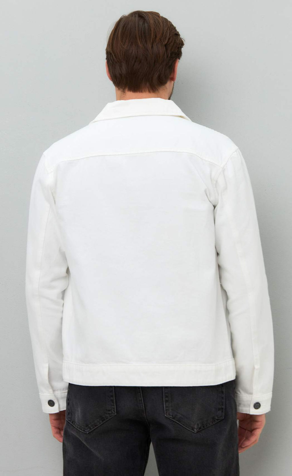 Куртка джинс F411-1257 white - Fine joyce фото 7