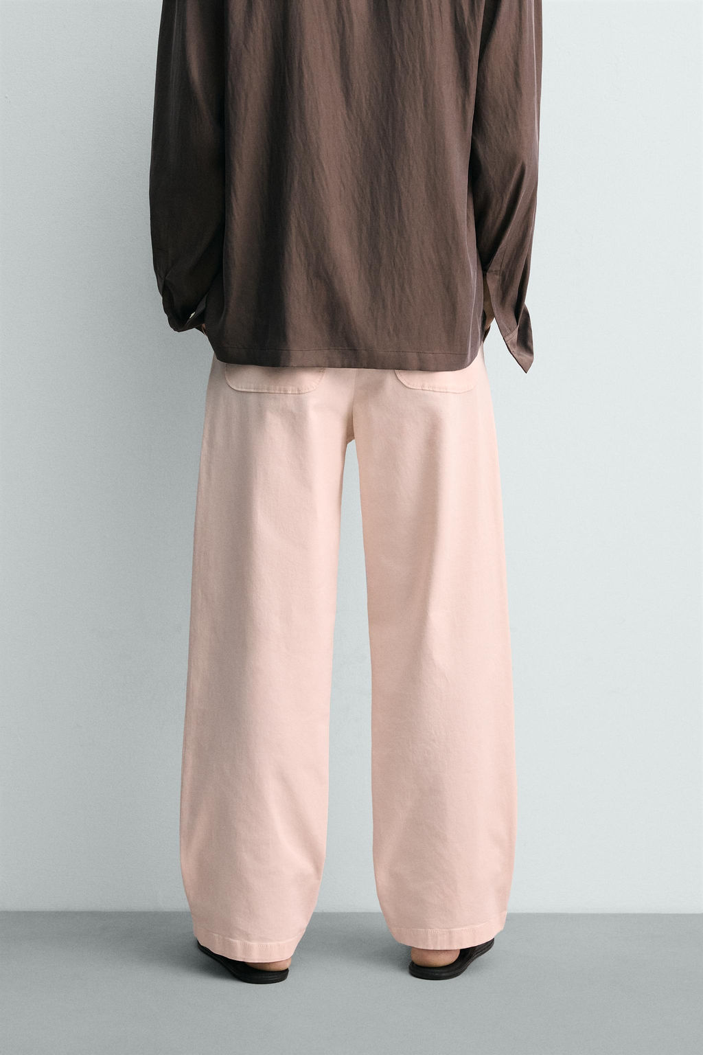 PANTAL?N CHINO RELAXED FIT / Rosa palo - Zara фото 3