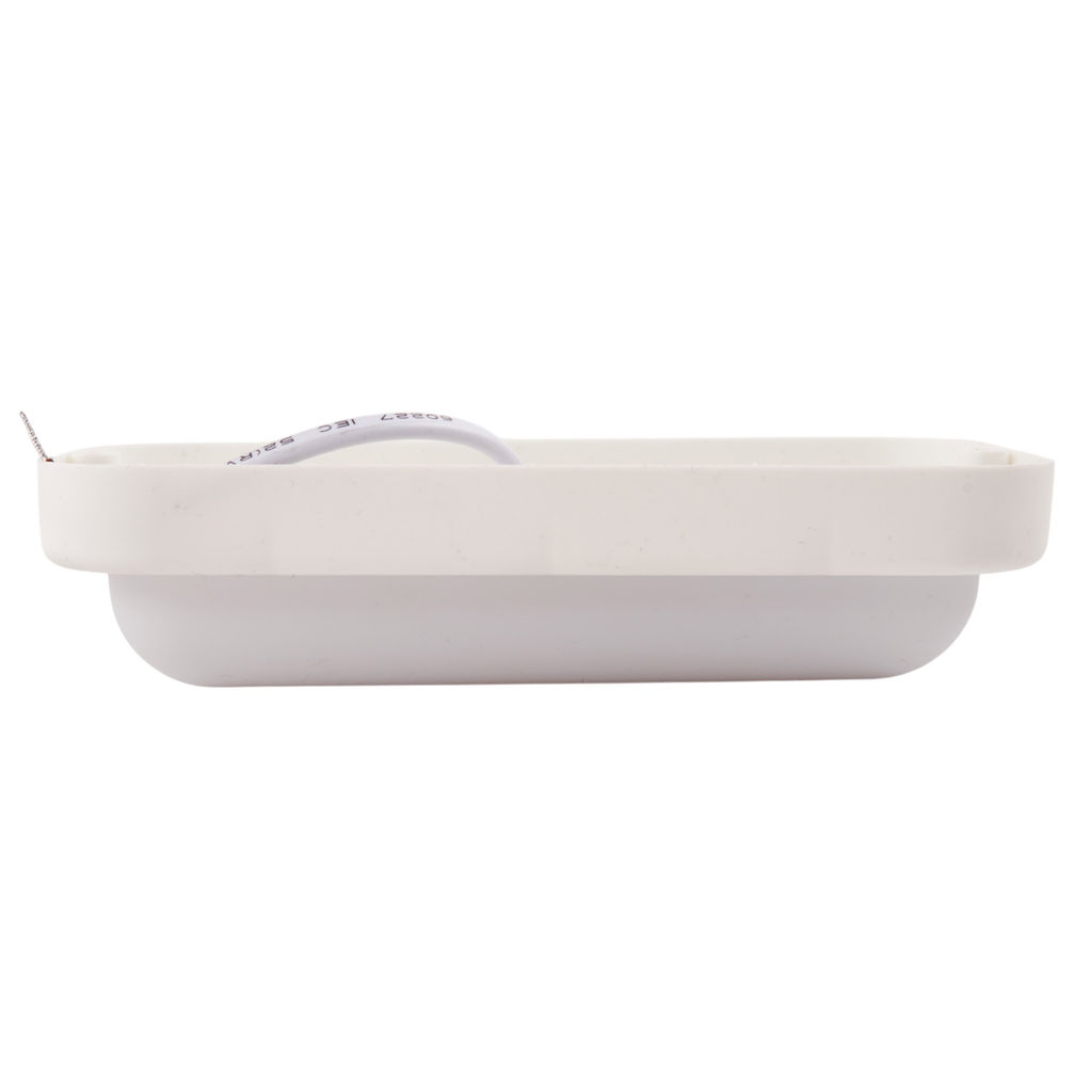 ULW-Q228 12W/6500K IP65 WHITE Светильник светодиодный влагозащищенный. Прямоугольник. Дневной свет (6500K). 160?85?35мм. Корпус белый. ТМ Volpe