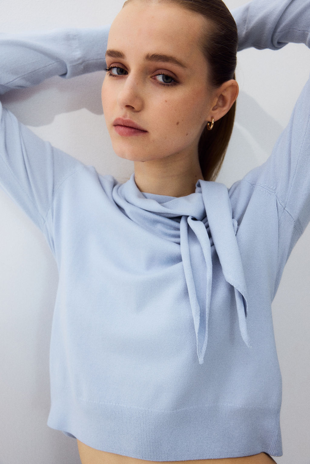 Jersey con cuello fular - H&m фото 3