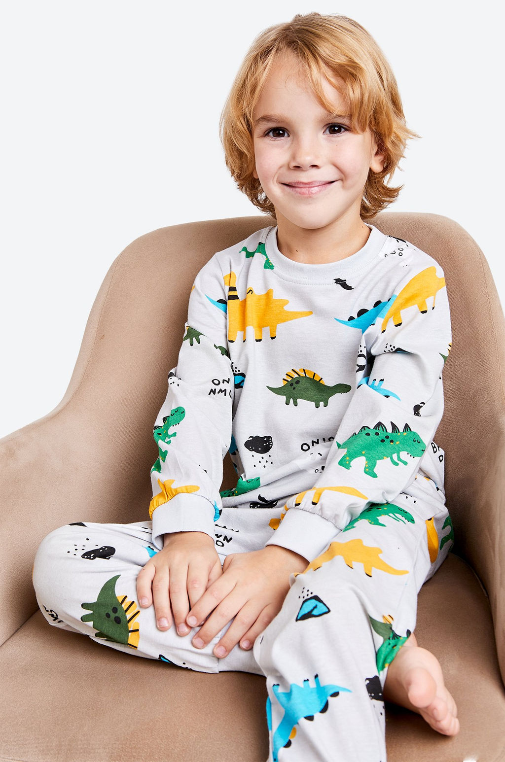 Хлопковая пижама для мальчика Happyfox