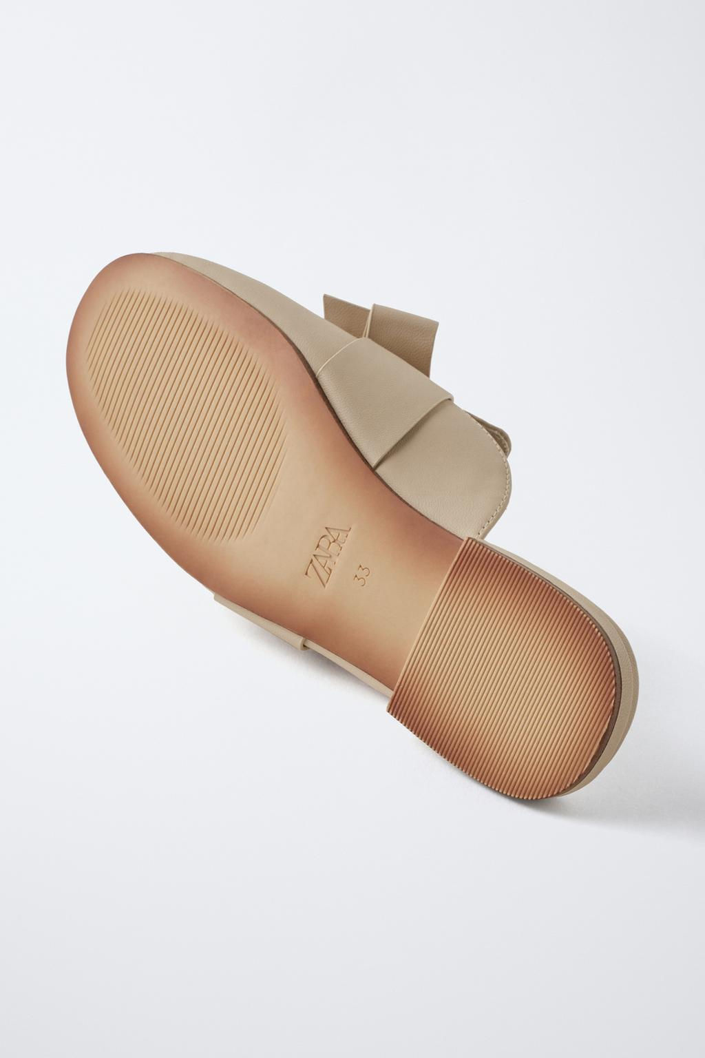 MULES WITH BOW DETAIL - Zara фото 6