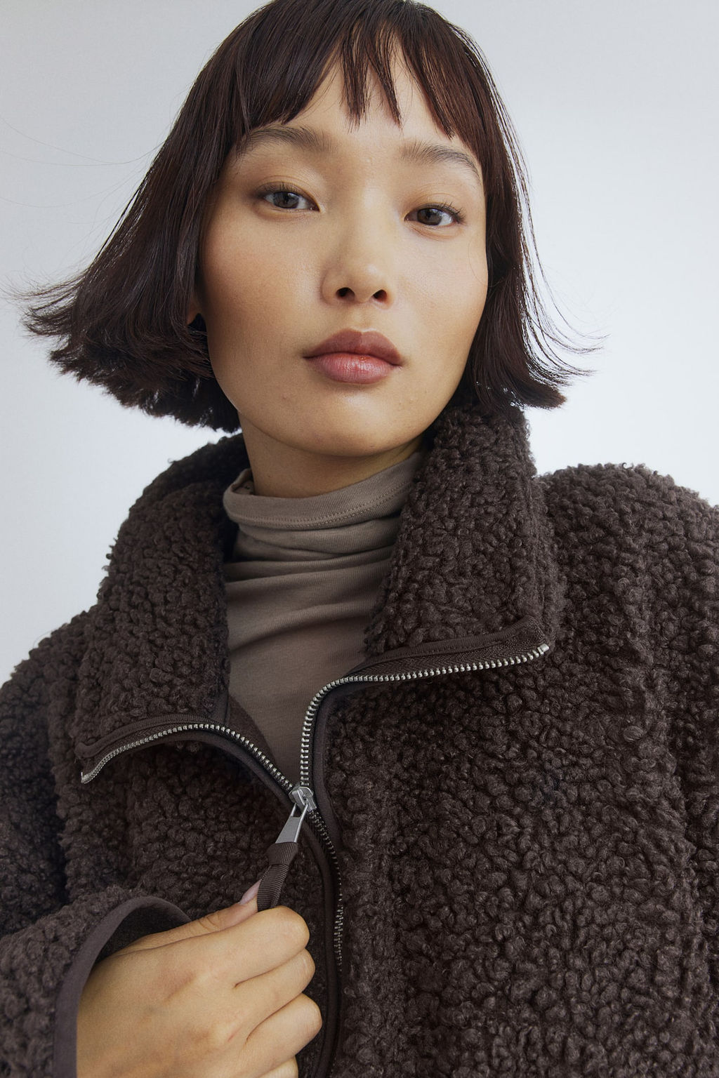 MAMA Before & After Zip-top teddy jacket - H&m фото 3