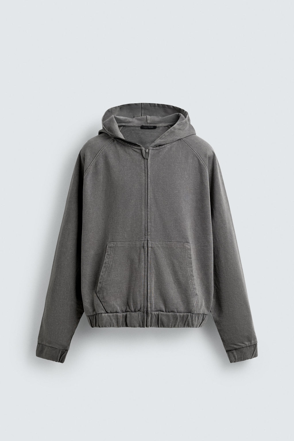 BOXY FIT HOODIE SWEATSHIRT - Zara фото 9