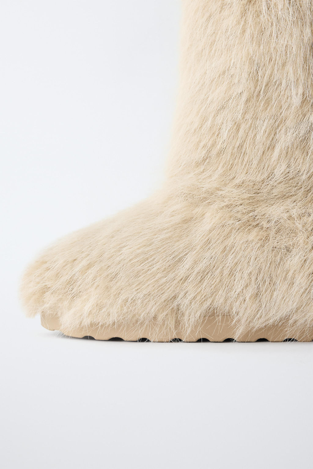 SNOW BOOTS WITH FAUX FUR - Zara фото 6