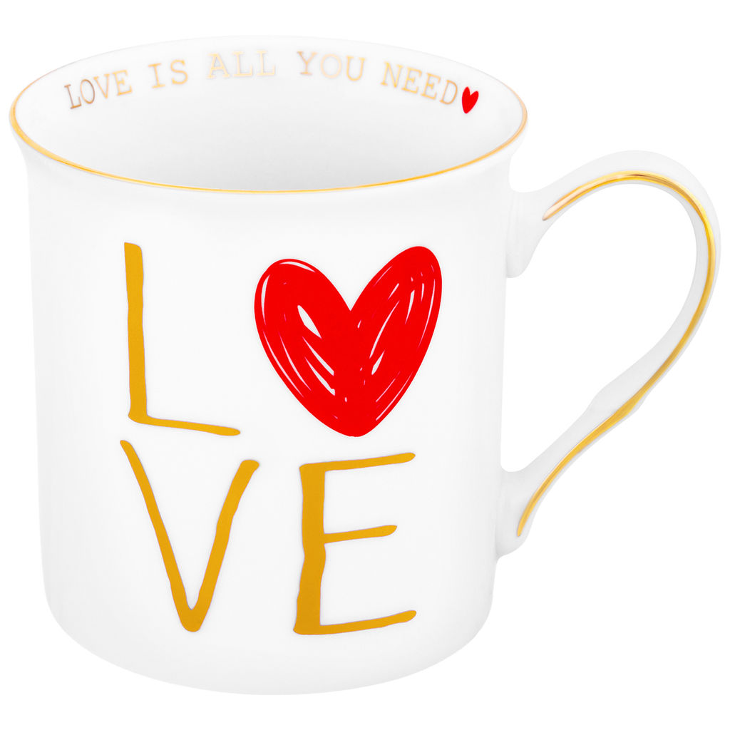 Кружка 310 мл 12*8,5*9 см "LOVE"