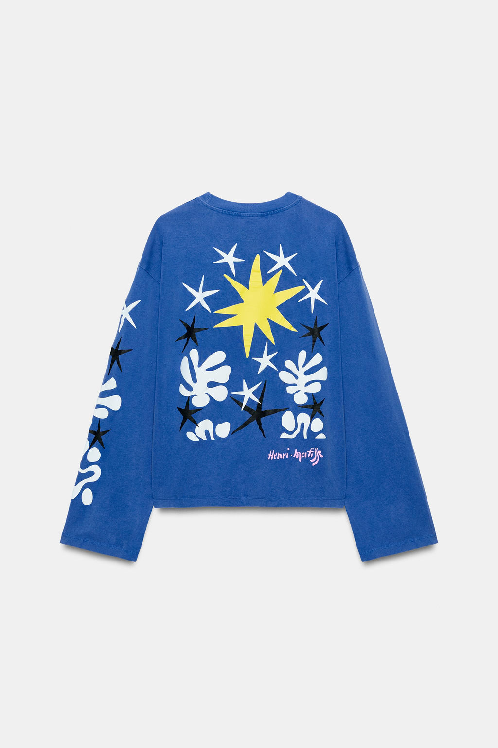 CAMISETA LAVADA HENRI MATISSE / Azul - Zara фото 7