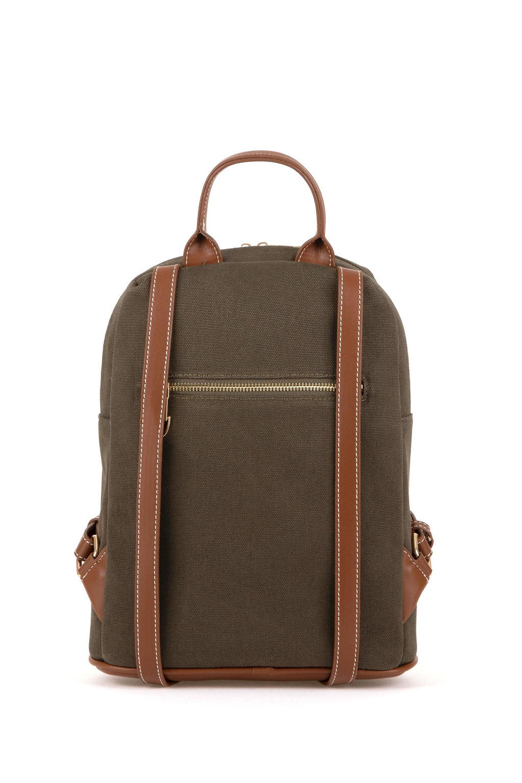 Женский холщовый рюкзак цвета хаки Неожиданная скидка в корзине - U.s. polo assn фото 5