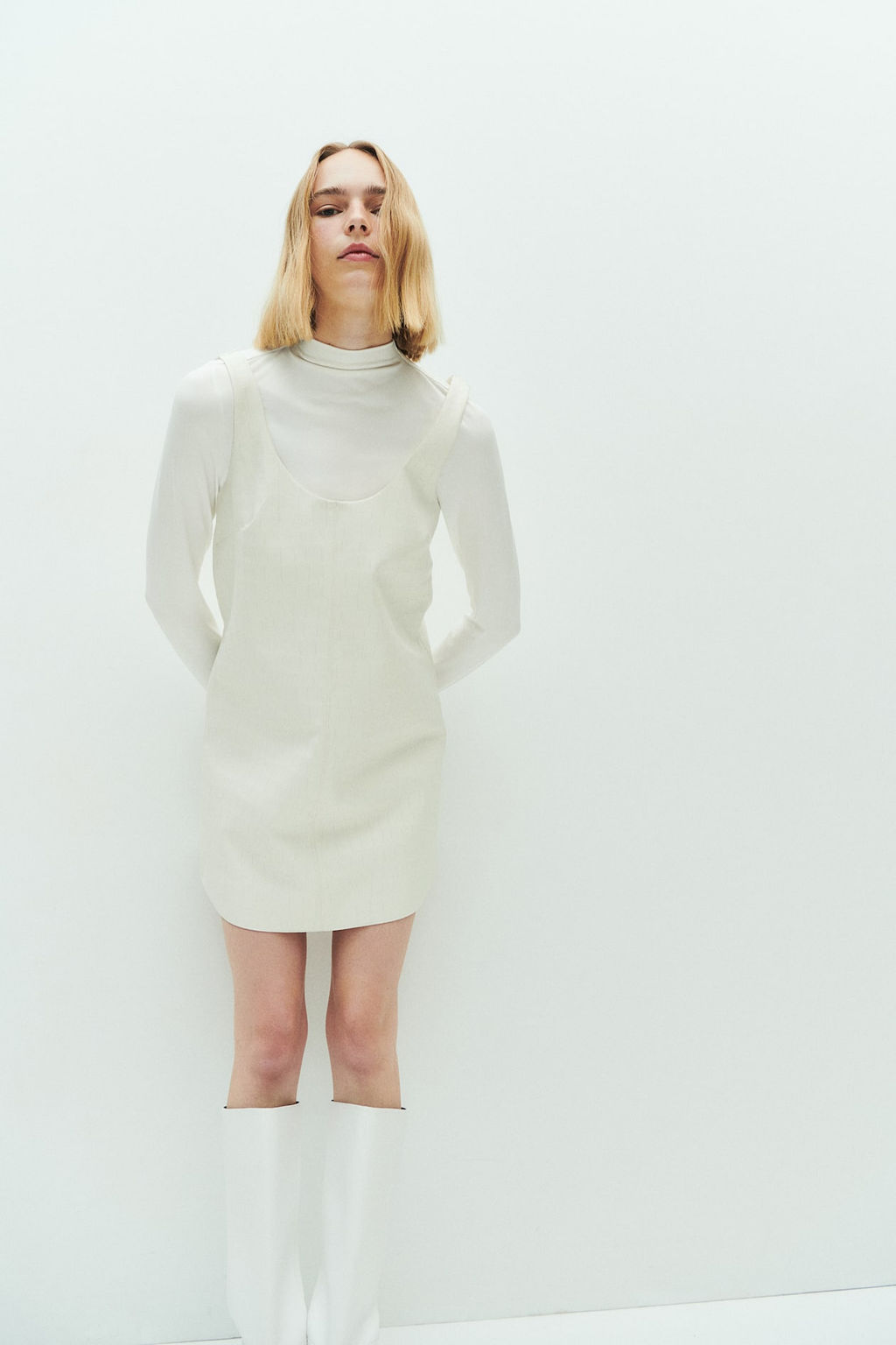 Minivestido efecto piel de cocodrilo - H&m фото 3