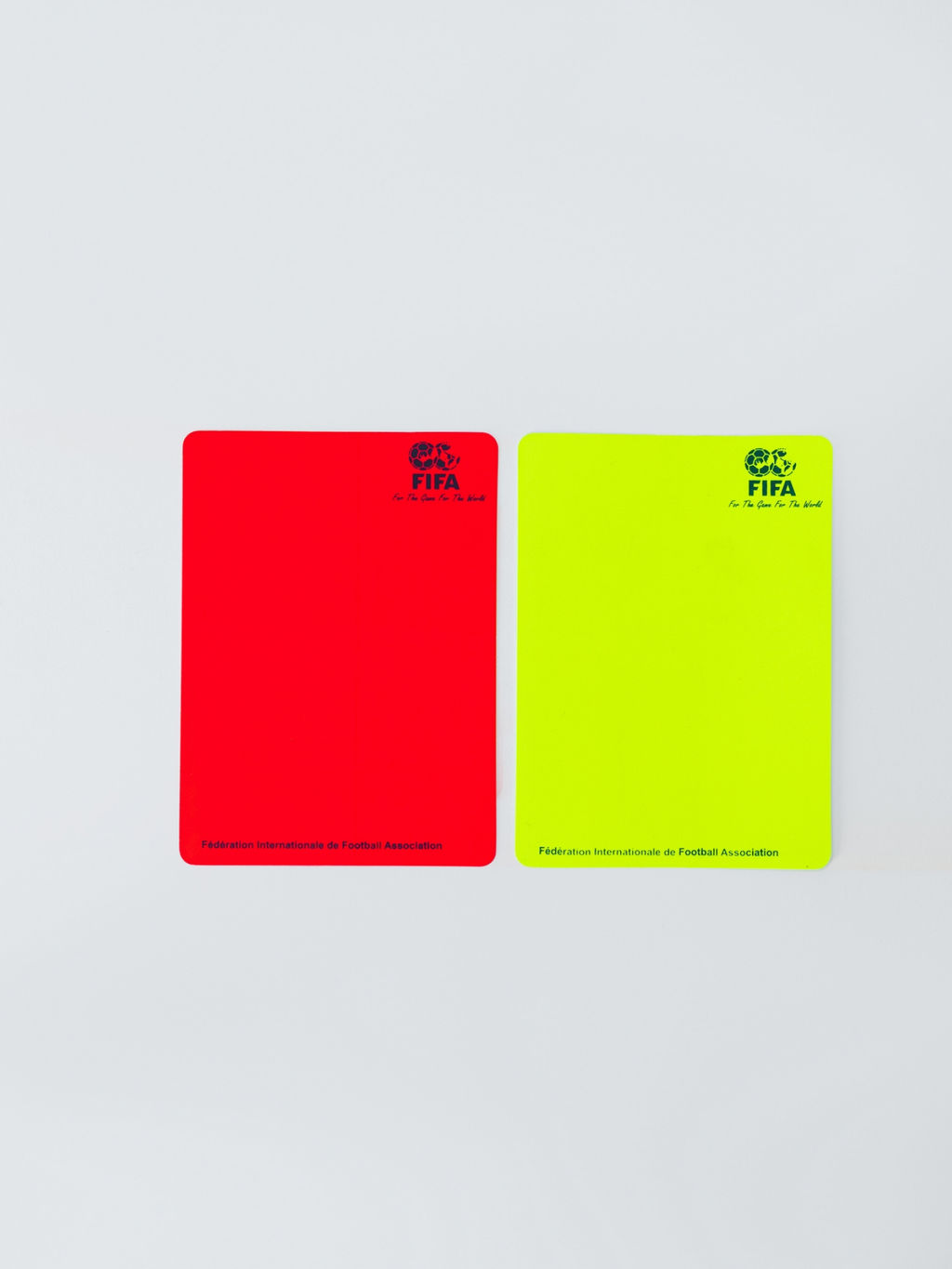 Судейские карточки FN Red And Yellow Cards Black
