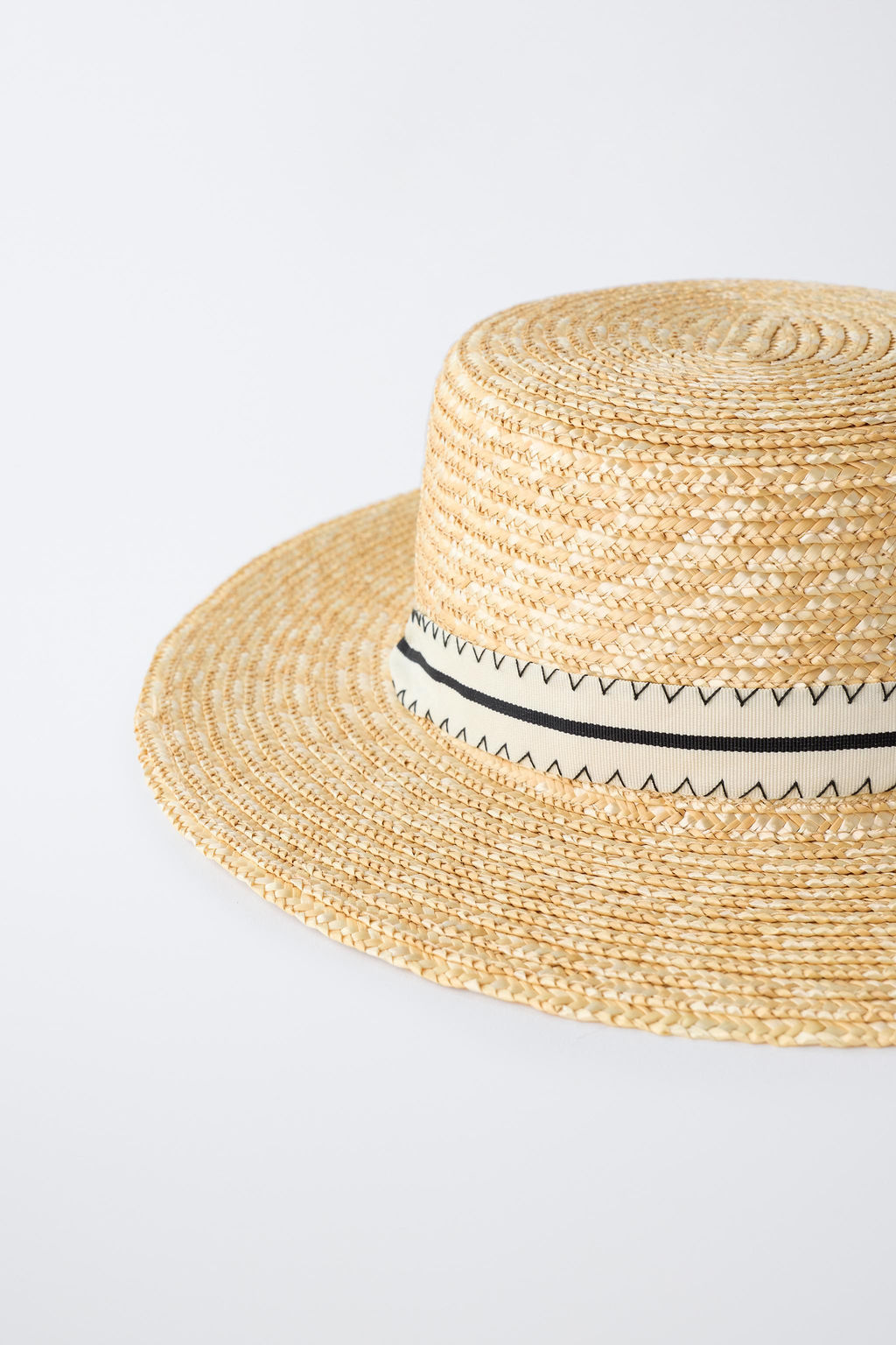 SOMBRERO CANOTIER CINTA / Crudo - Zara фото 3