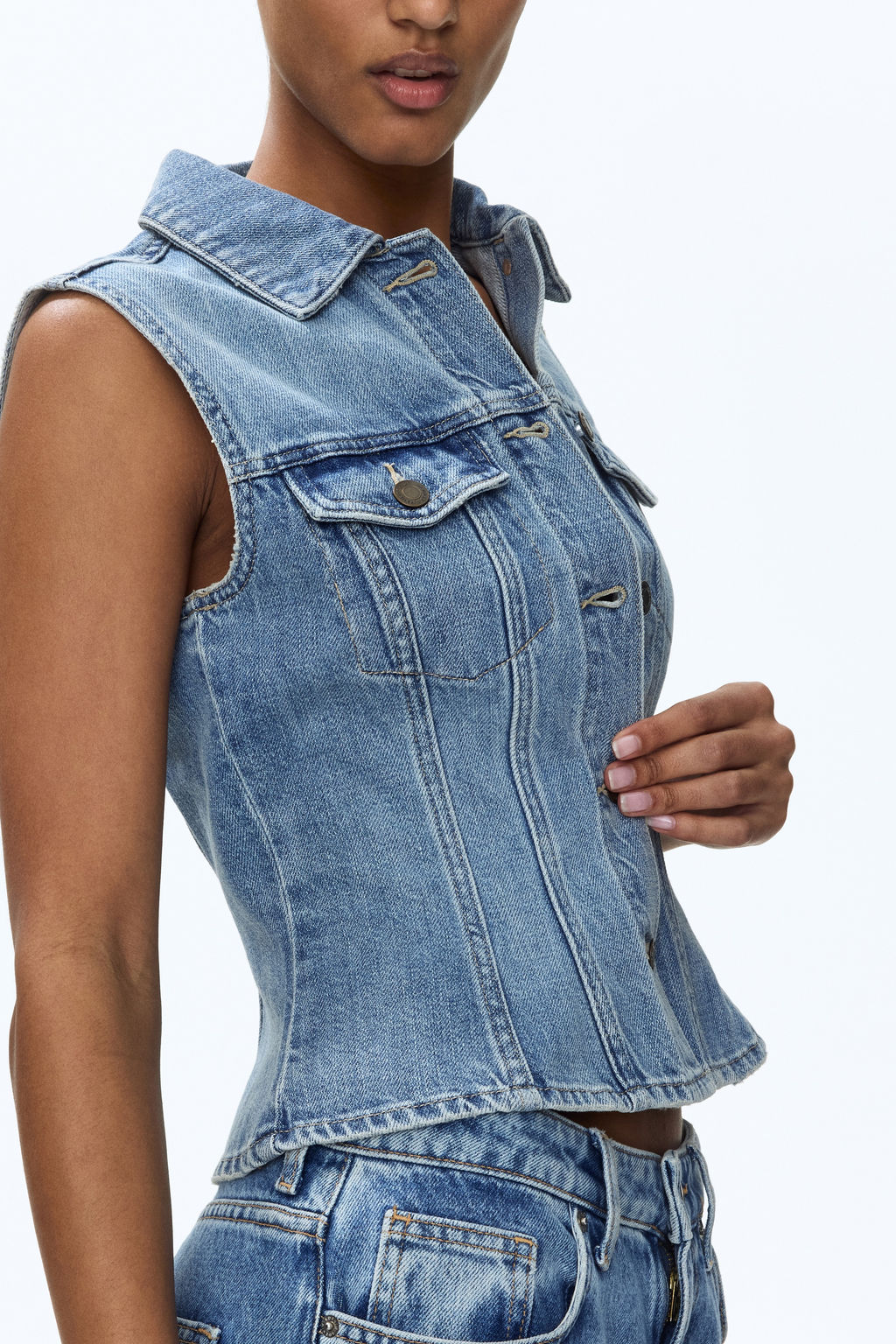 Chaleco denim - H&m фото 3