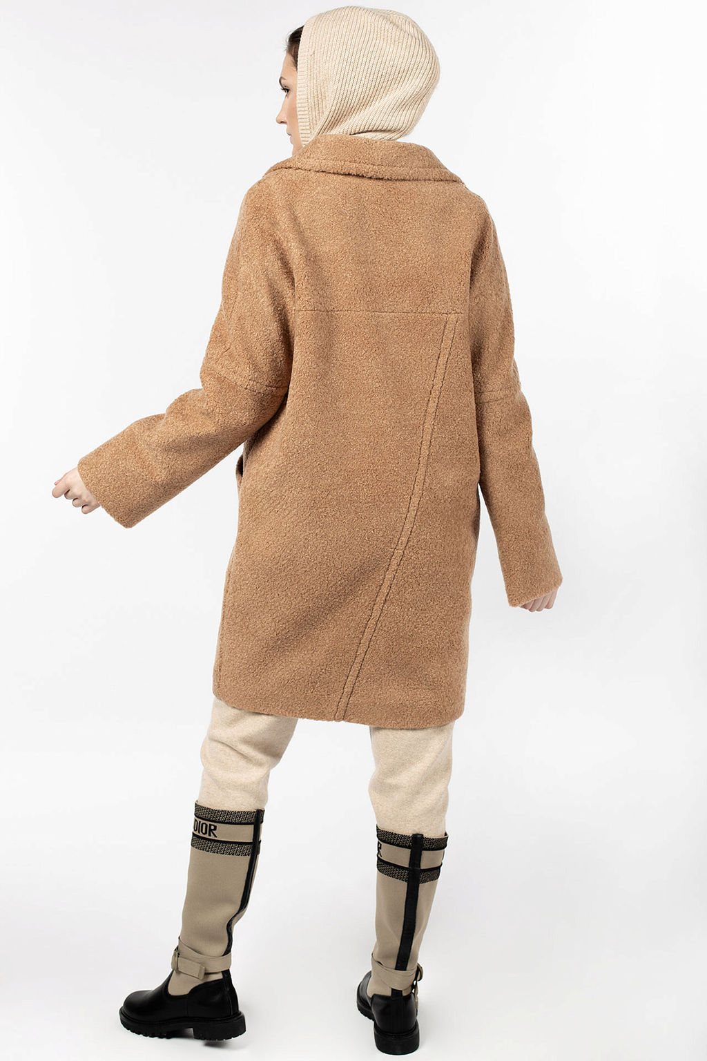 01-10386 Пальто женское демисезонное - El podio фото 4