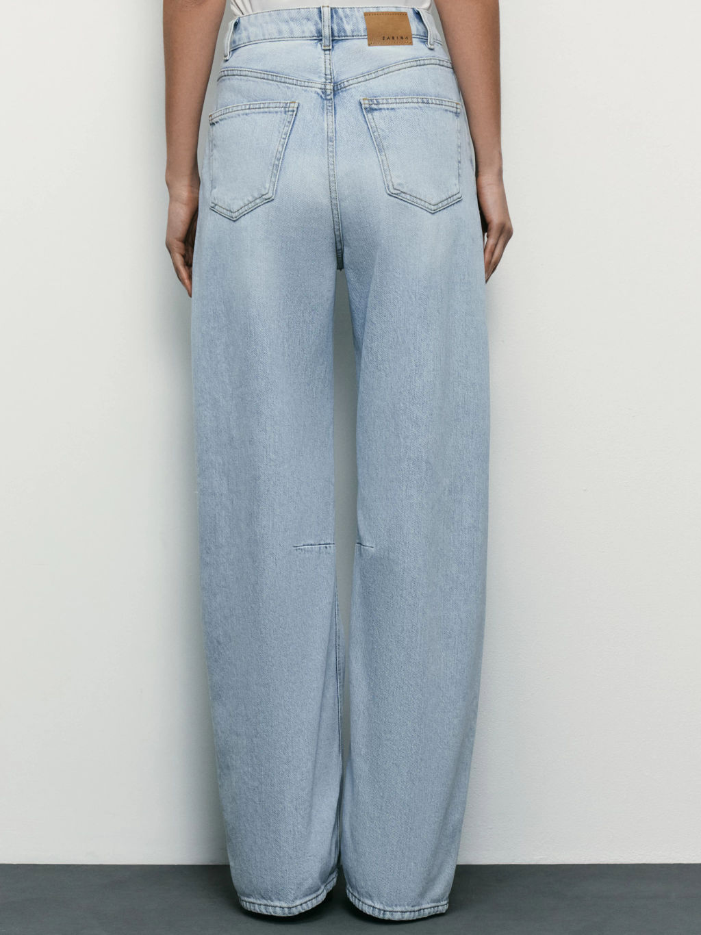 Джинсы barrel с высокой посадкой / Zarina  фото 5