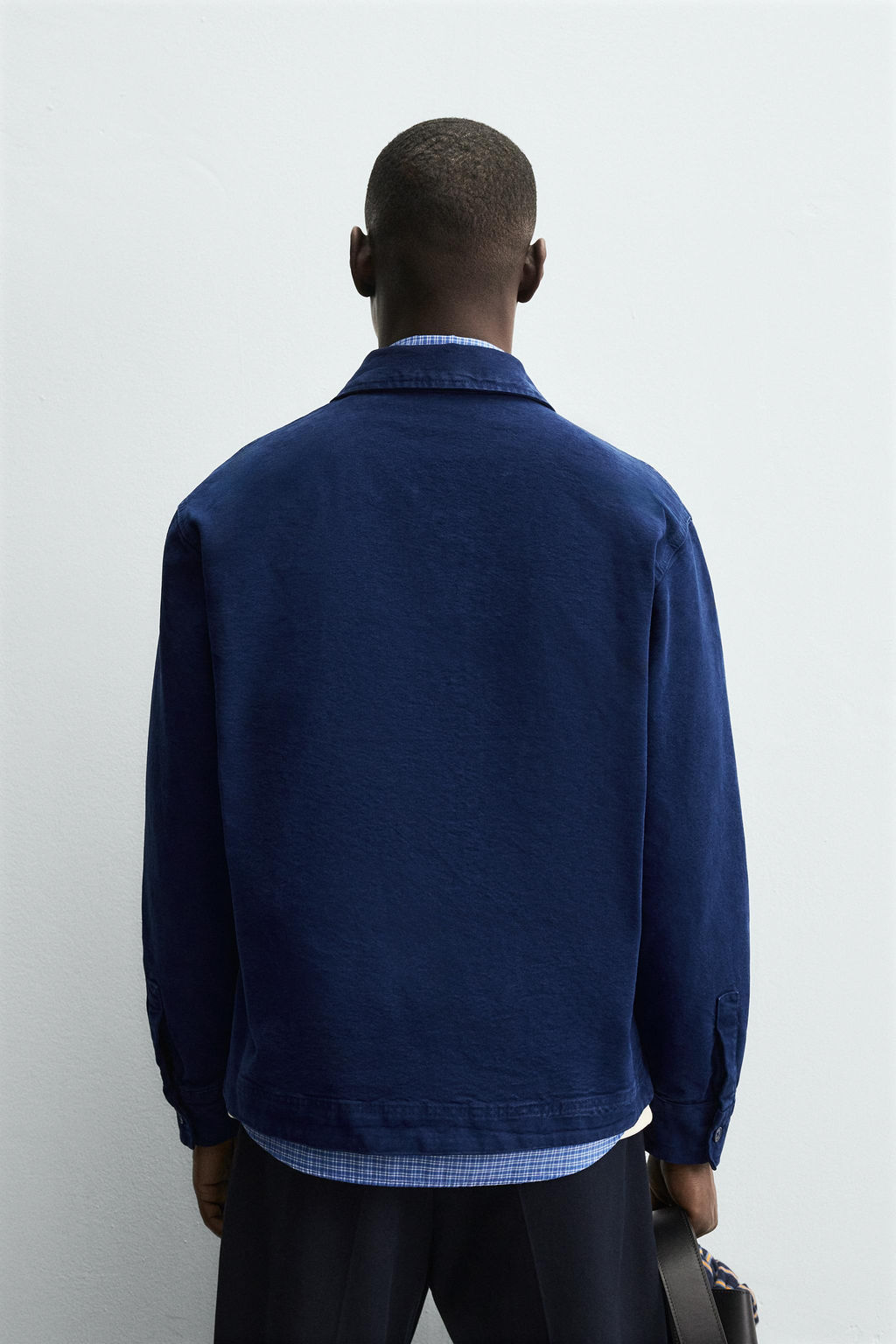 TEXTURED OVERSHIRT WITH POCKETS - Zara фото 3