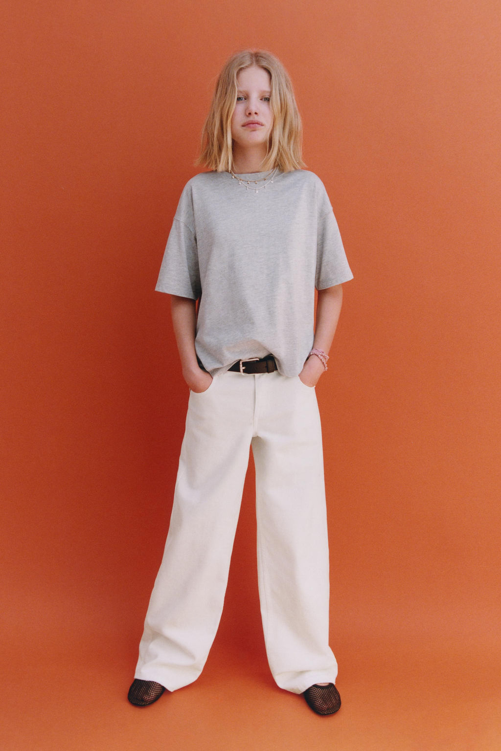 WIDE-LEG JEANS - Zara фото 11