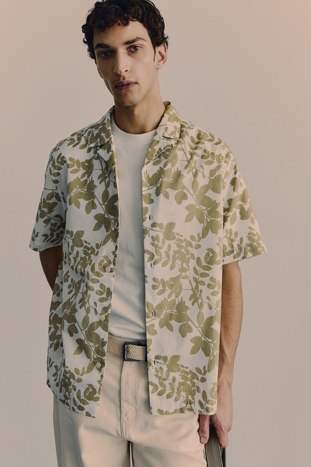 Camisa resort estampada Regular Fit