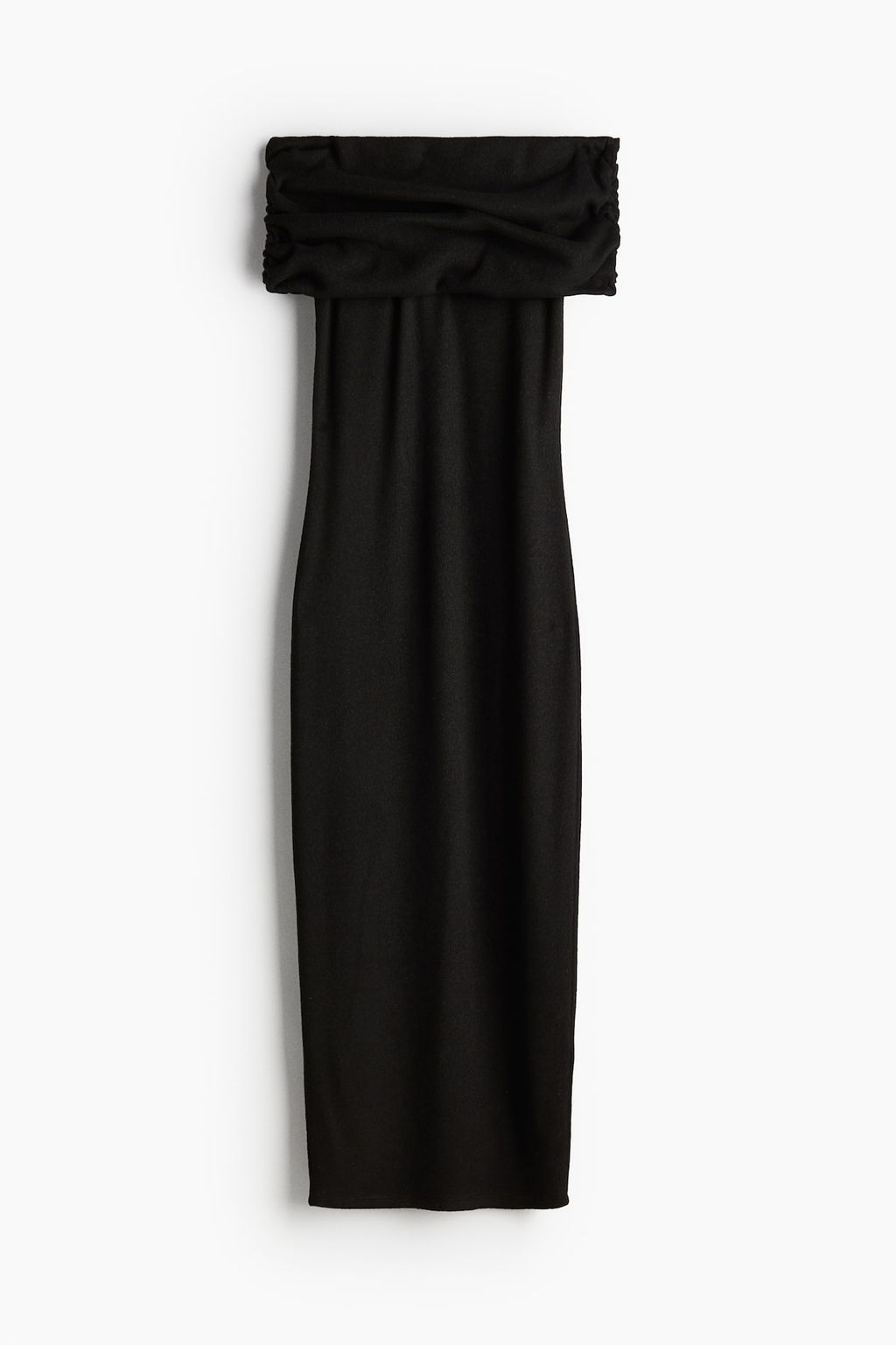 Vestido off-the-shoulder - H&m фото 5
