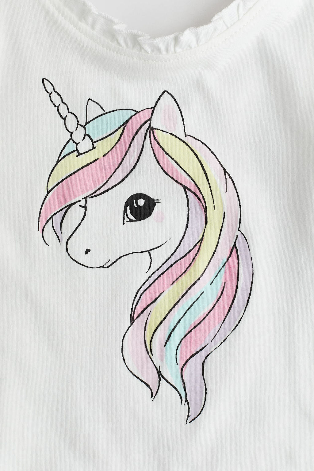 Camiseta con ribete de volantes - H&m фото 2