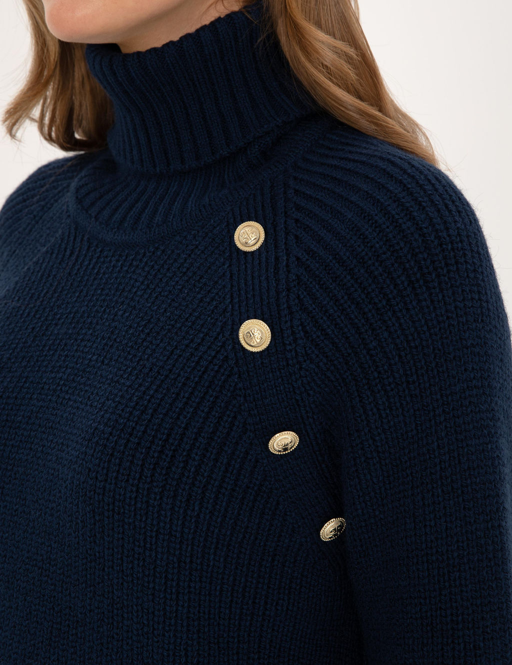 Lacivert Comfort Fit Kazak - Pierre cardin фото 7