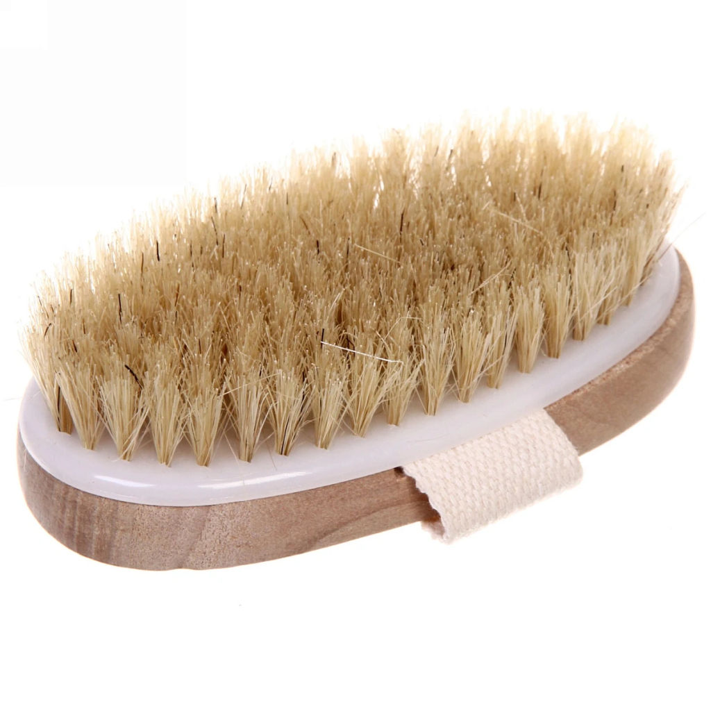 Цена за 3 шт. Щетка для тела массажная, ручка петля "Ultramarine - Пробуждение", Длина щетки 12см, ширина 6см, ручка петля 12,5*3,5 см, щетина 1,5см.(средняя)