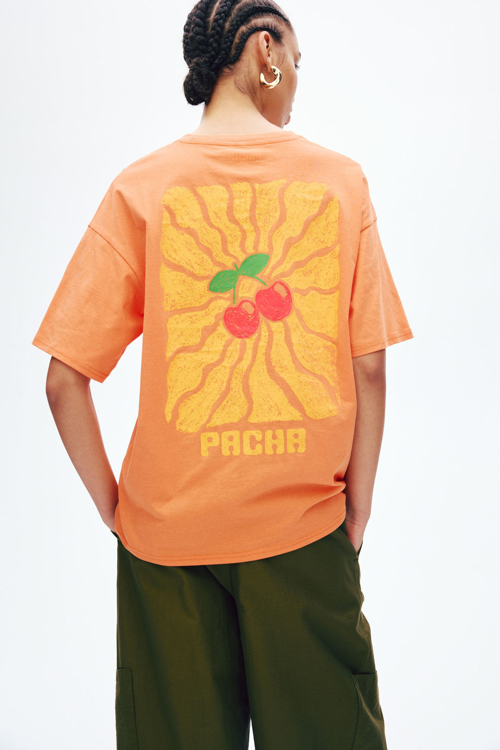 Camiseta oversize con motivo estampado - H&m фото 9