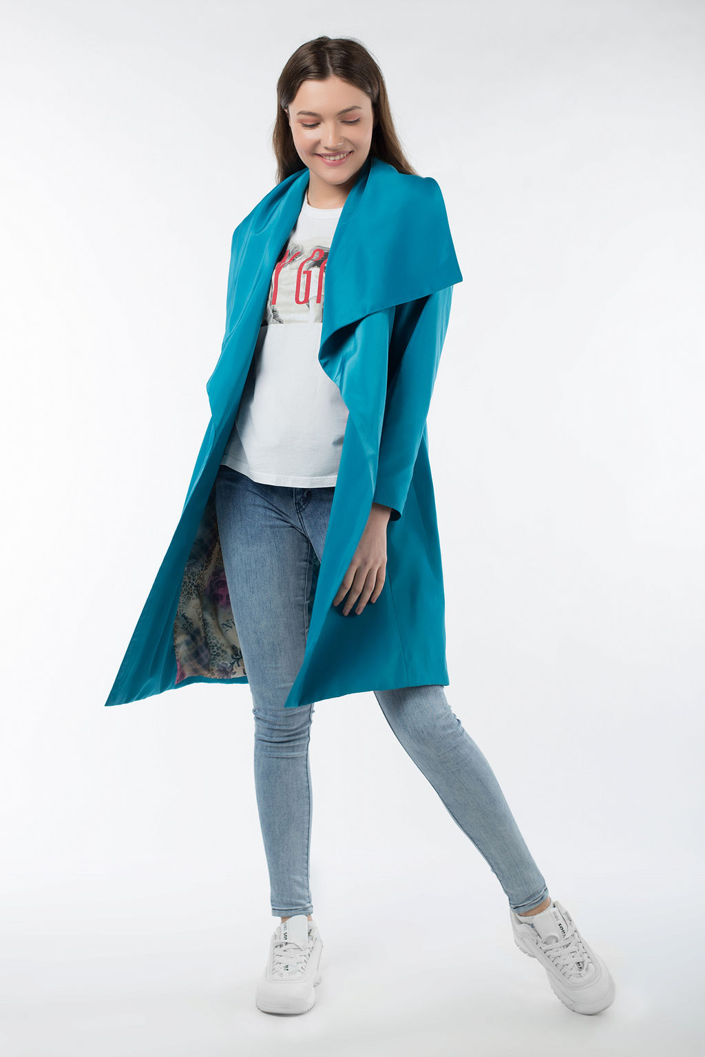 03-1865 Плащ женский (пояс) - El podio фото 2