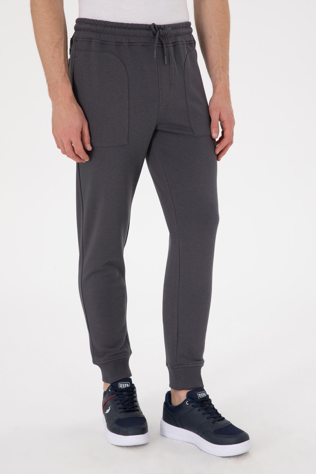 Мужские спортивные штаны антрацитового цвета Неожиданная скидка в корзине - U.s. polo assn фото 2