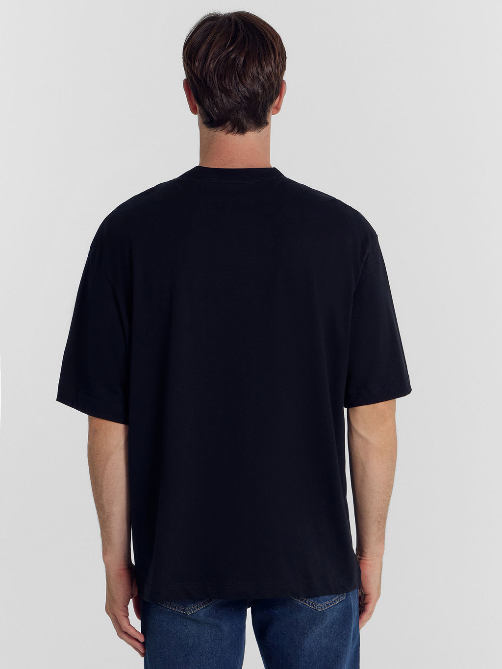 Футболка мужская в черном цвете - Mark formelle фото 2