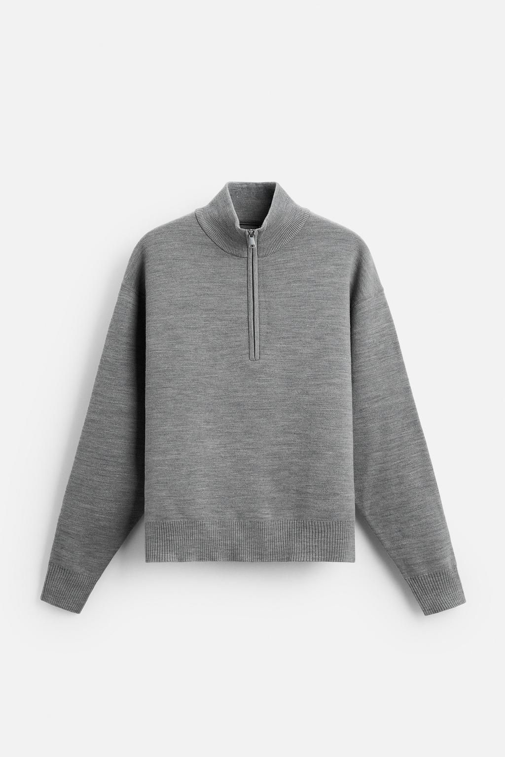 QUARTER ZIP JUMPER - Zara фото 23