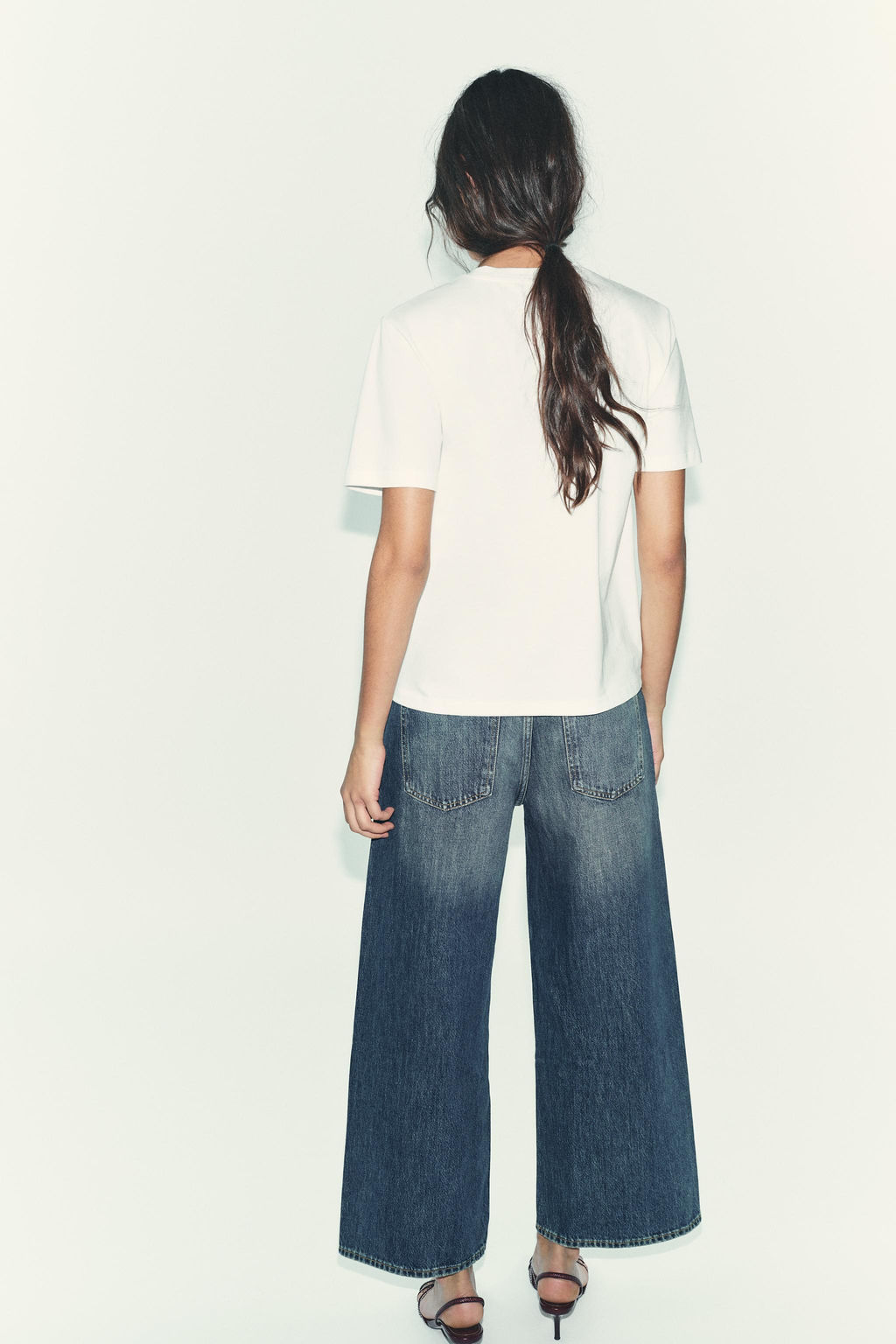 T-SHIRT WITH FRONT BOW - Zara фото 4