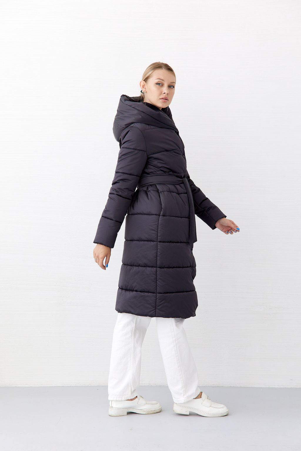 Куртка женская зимняя 25910 (латте) - Kankan фото 5