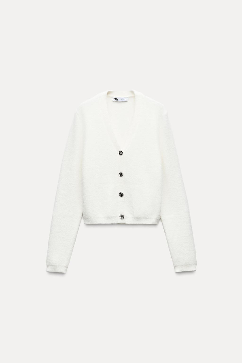 SOFT-TOUCH KNIT CARDIGAN - Zara фото 3