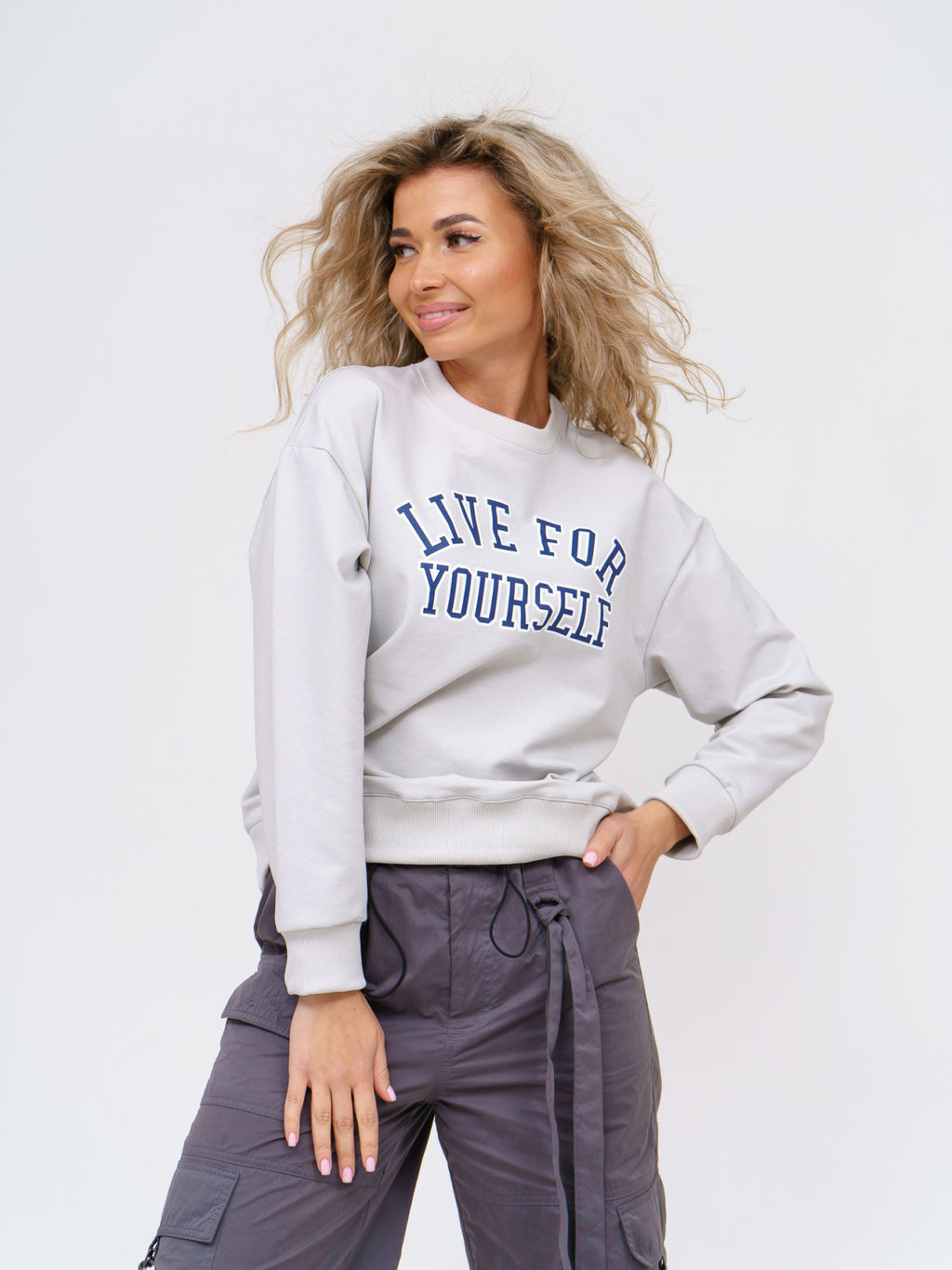 938 Свитшот "Серый"