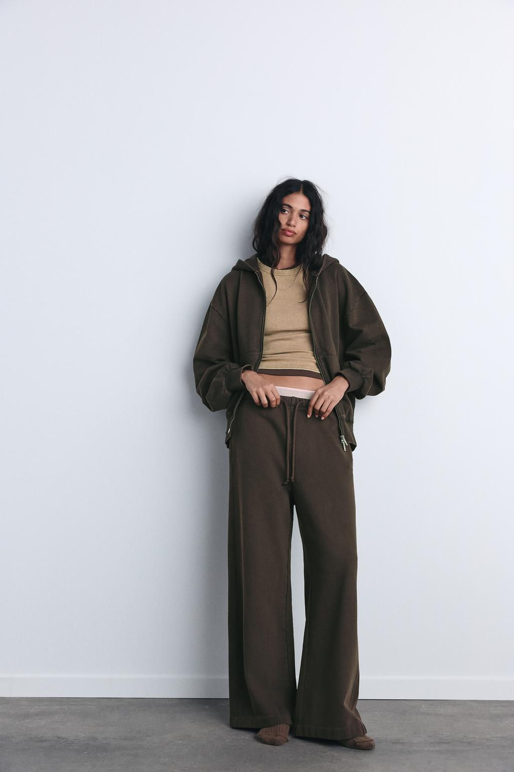 OVERSIZED ZIPPED SWEATSHIRT - Zara фото 19