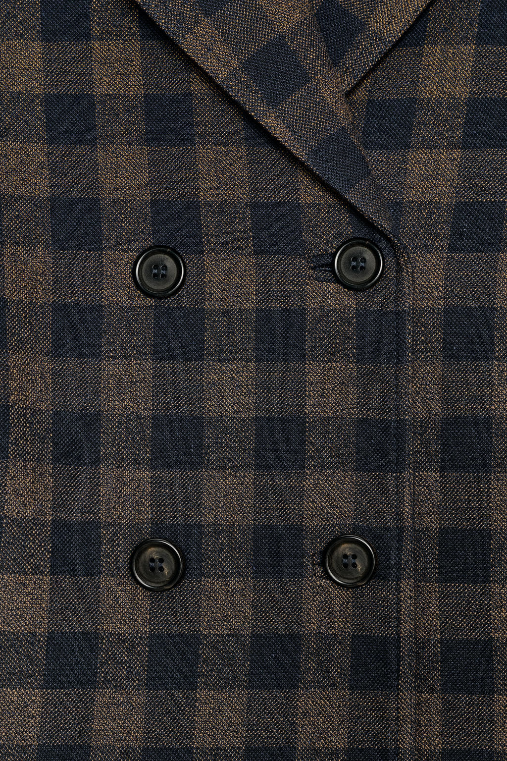 ZW COLLECTION CHECKED DOUBLE-BREASTED JACKET - Zara фото 14